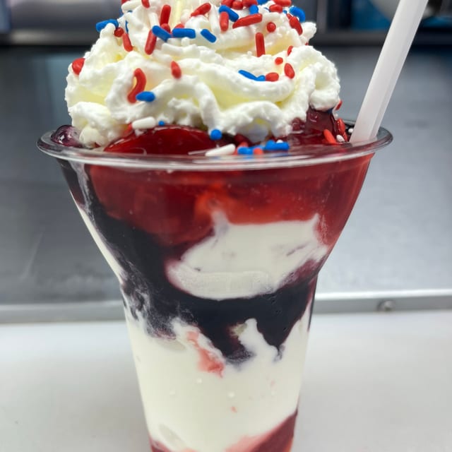 Red, White & Blue Parfait.