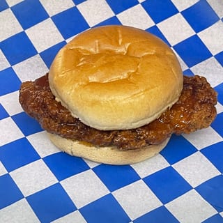 Crispy Hot Honey Chicken sandwich