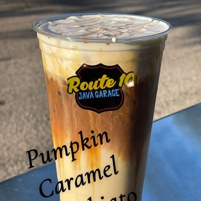 Pumpkin Caramel Macchiato.