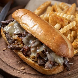 Philly Cheesesteak Combo Meal