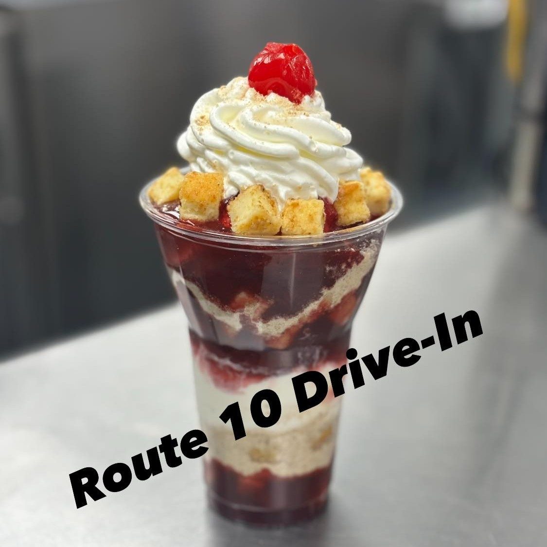 Cherry Cobra Parfait.
