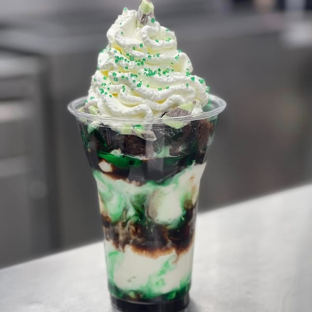 🍃 Brownie Mint Parfait 🍫.