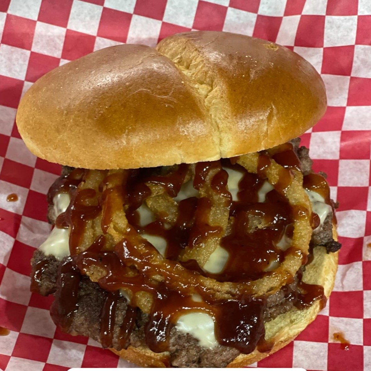 Ranchero Burger.