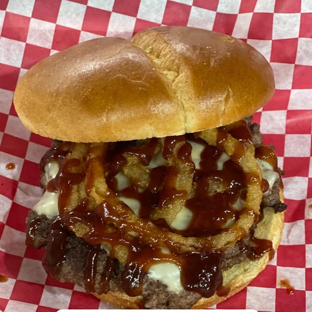 Ranchero Burger.