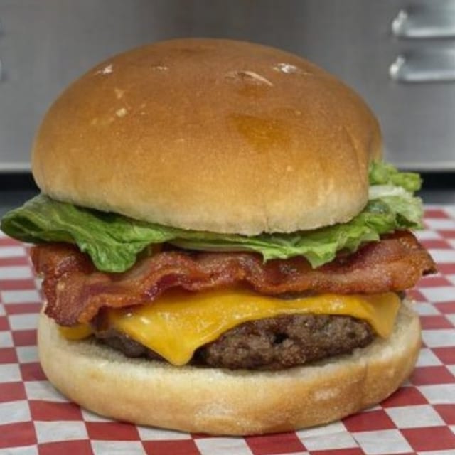 COMBO Bacon SINGLE Cheeseburger.