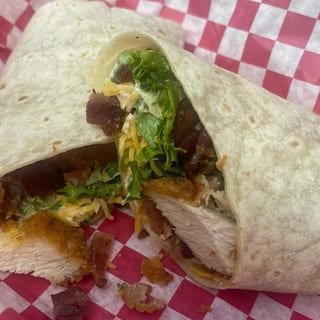 Chicken Bacon Ranch or Caesar Wrap