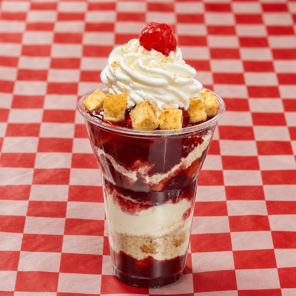 Cherry Cobra Parfait.