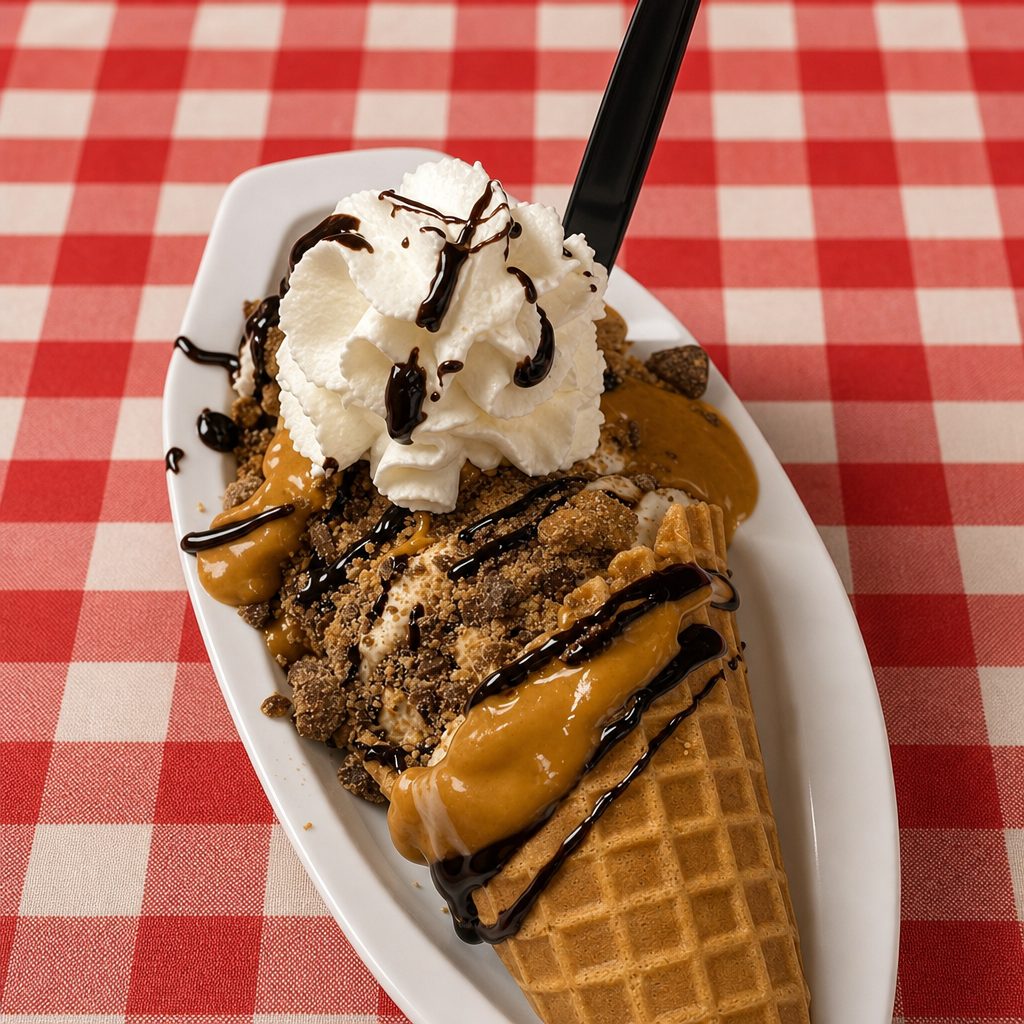 Hit & Run (Loaded Waffle Cone).