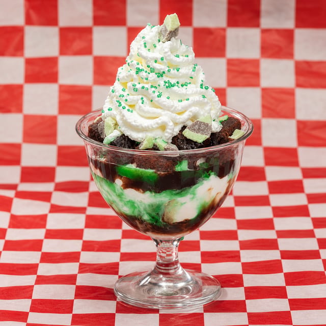 🍃 Brownie Mint Parfait 🍫.