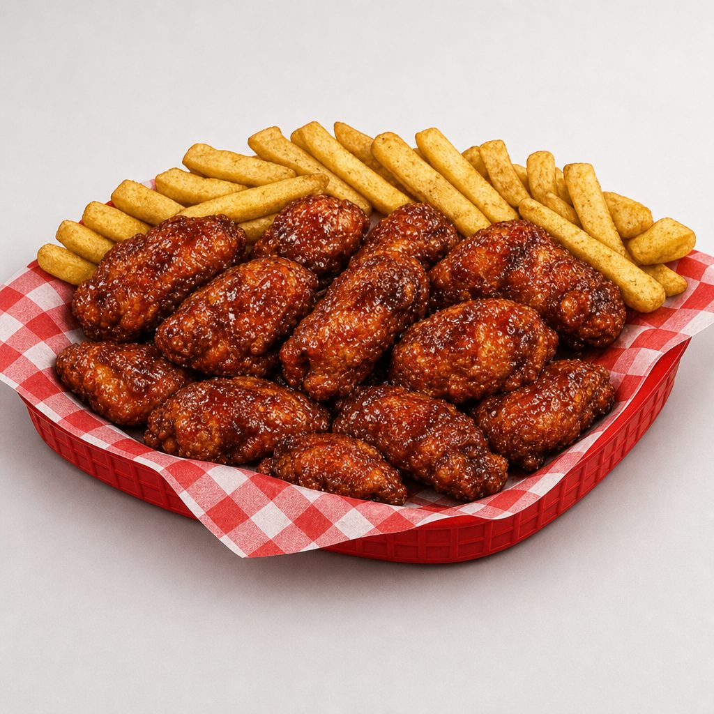 Large Chicken Wing Basket.