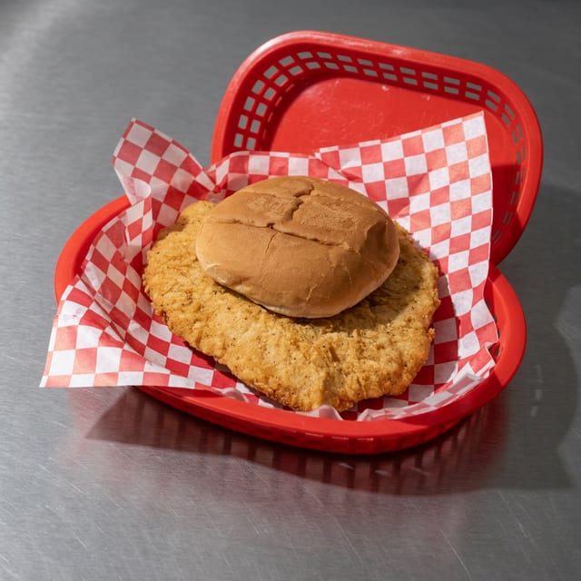 Pork Tenderloin Sandwich.