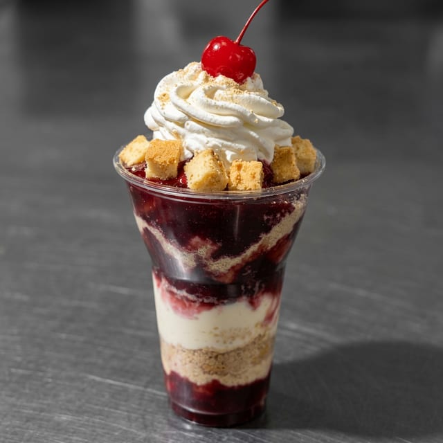 Cherry Cobra Parfait.