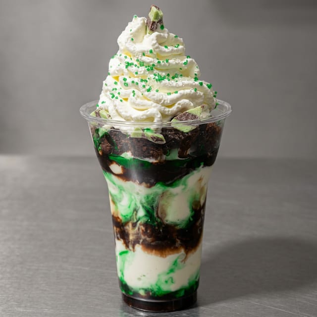 🍃 Brownie Mint Parfait 🍫.