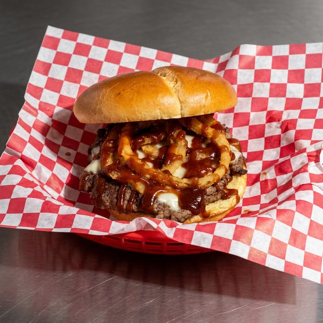 Ranchero Burger.