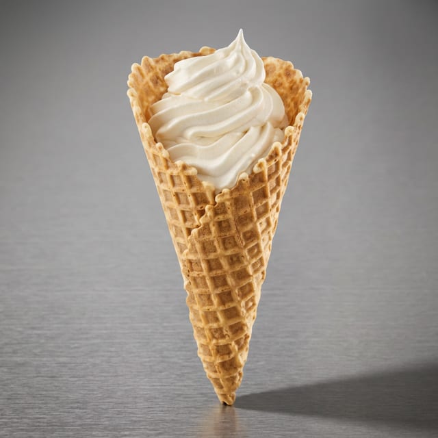 Waffle Cone - one size only.